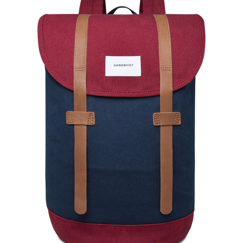 
                      
                        Sandqvist Backpack Stig multi blue/burgundy
                      
                    