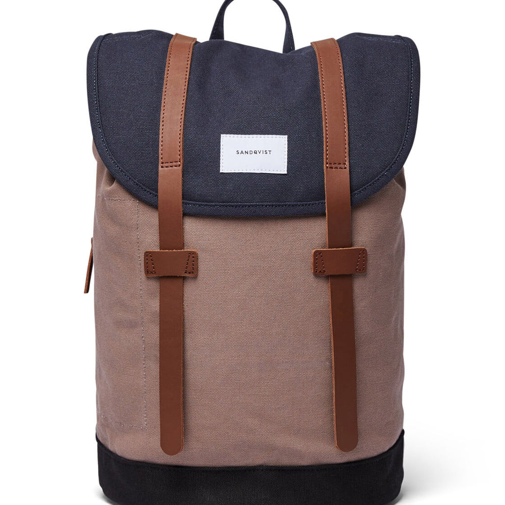 
                      
                        Sandqvist Backpack Stig multi navy/earth brown/black
                      
                    