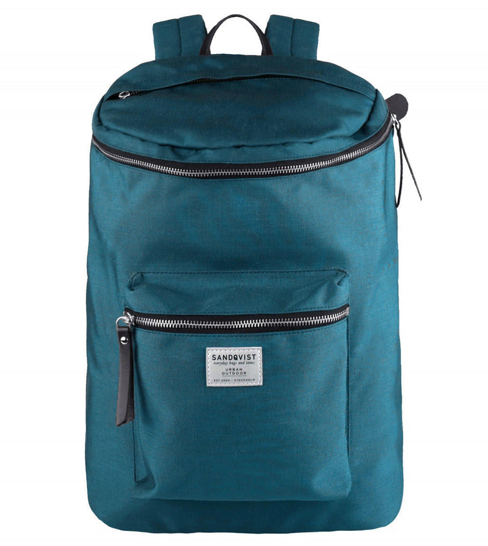 Sandqvist Backpack Tobias blue petrol