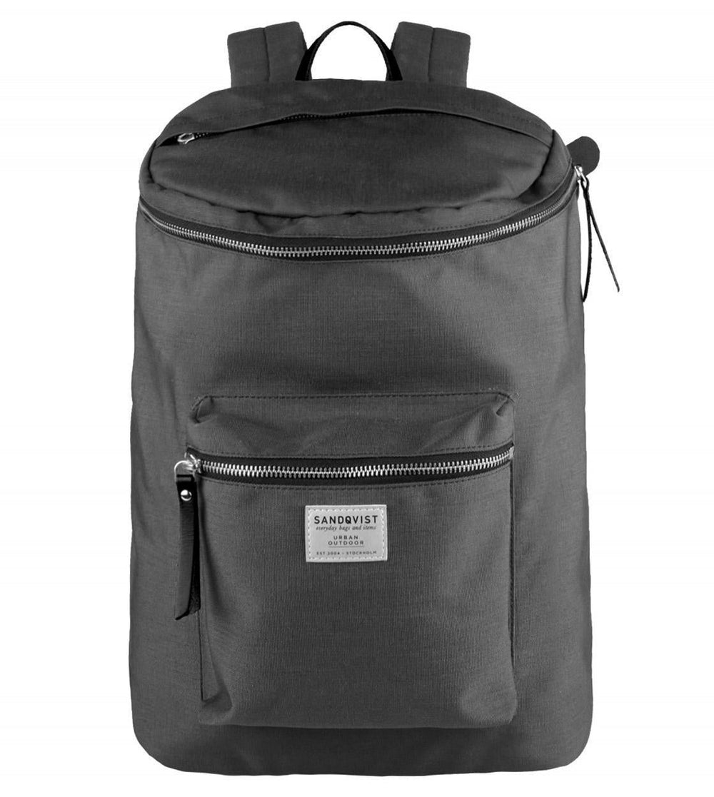 Sandqvist Backpack Tobias grey dark