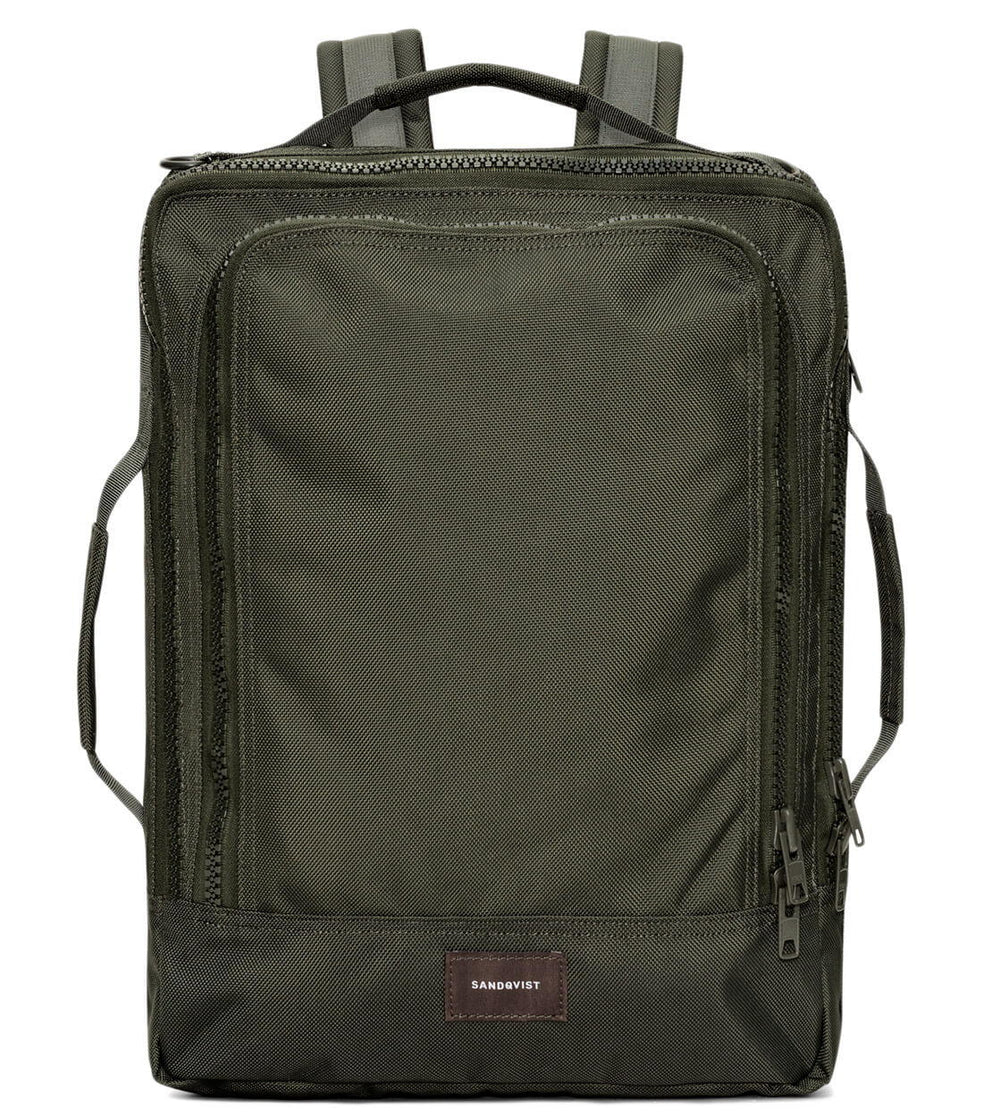 Sandqvist Backpack Tyre green beluga