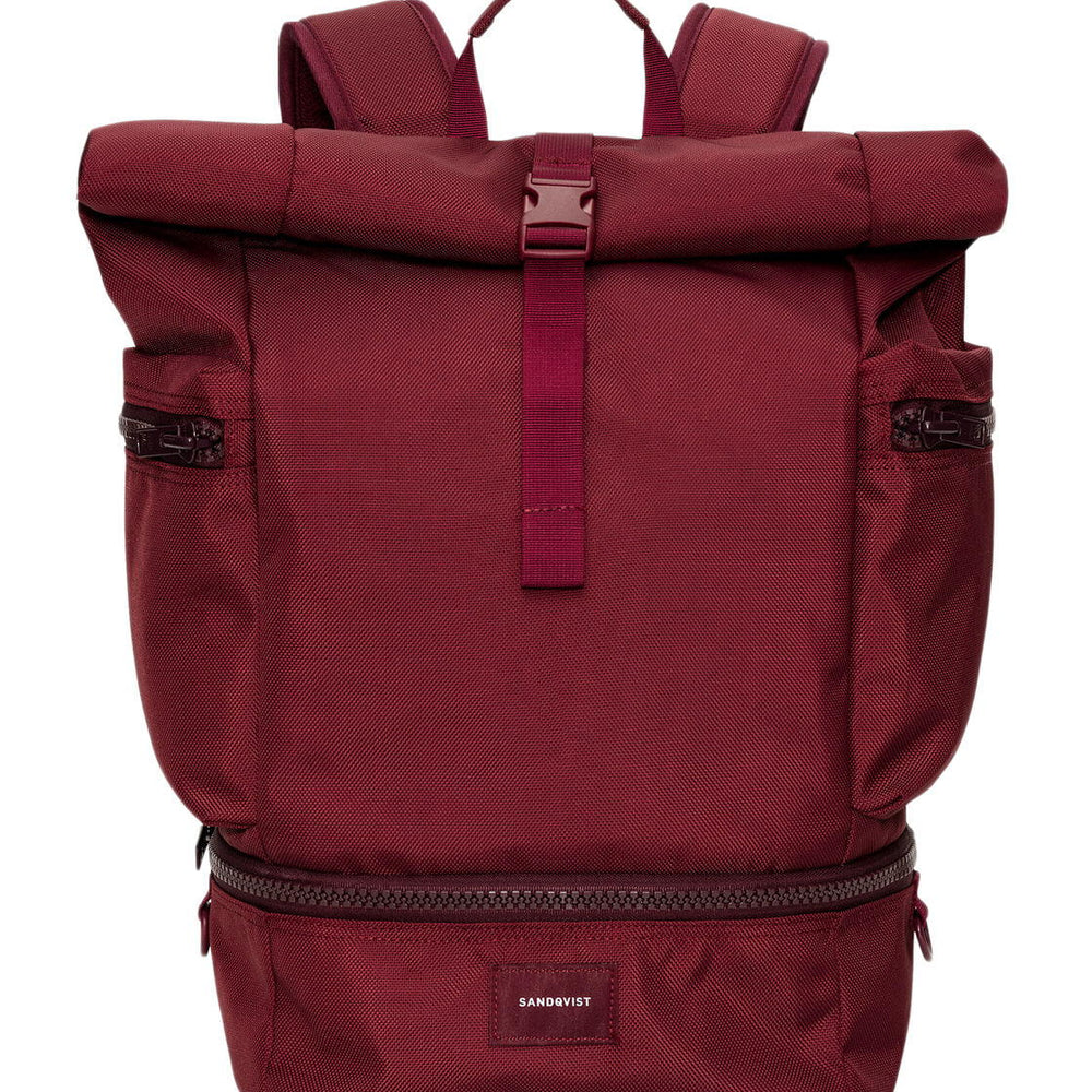 
                      
                        Sandqvist Backpack Verner red burgundy
                      
                    