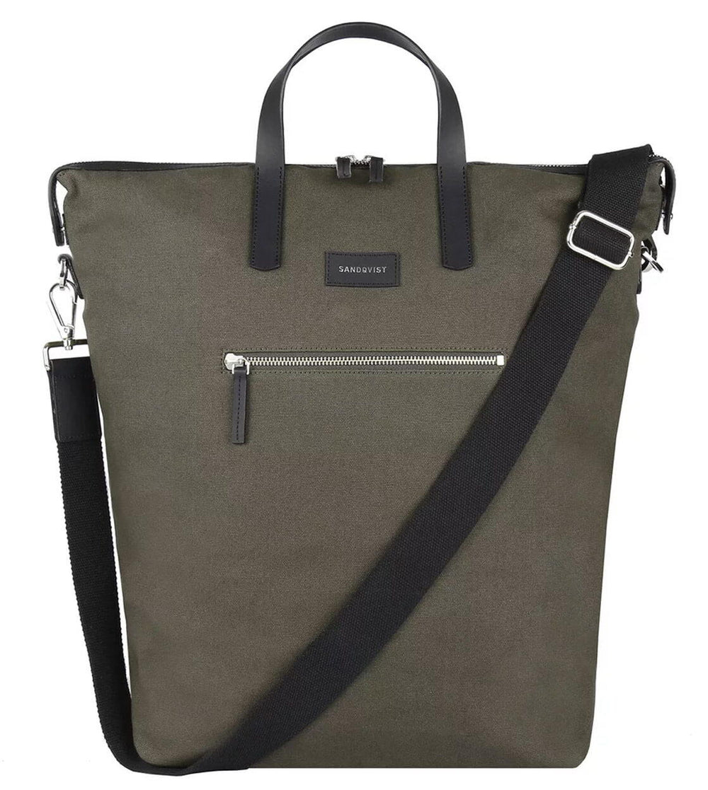Sandqvist Bag Jussi green beluga