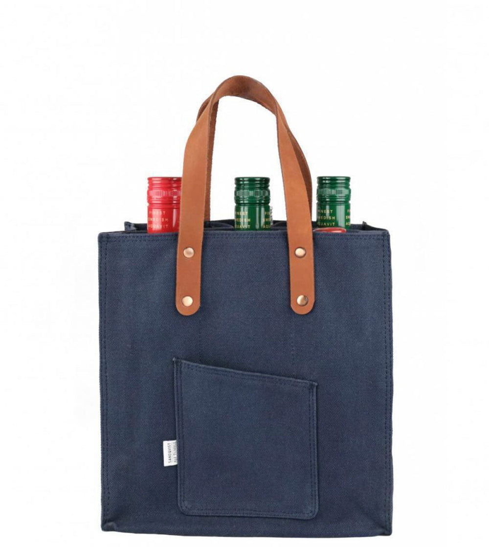 Sandqvist Bag Tumble Six Pack blue