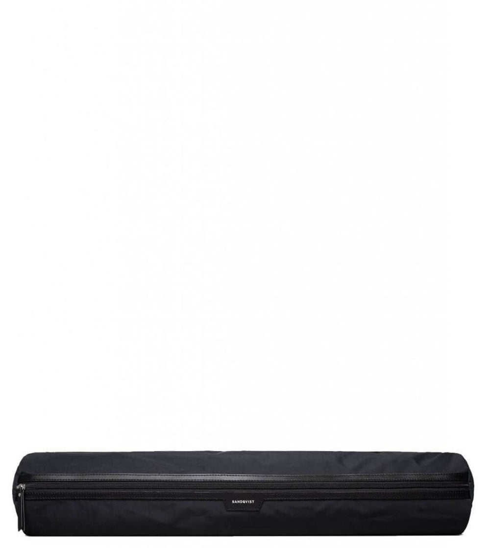 Sandqvist Yoga-Bag Julia black/black leather