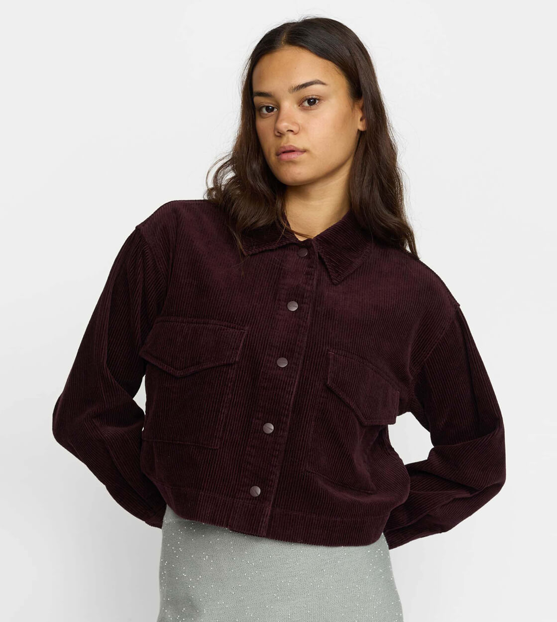 Selfhood W Jacket 33100 red burgundy