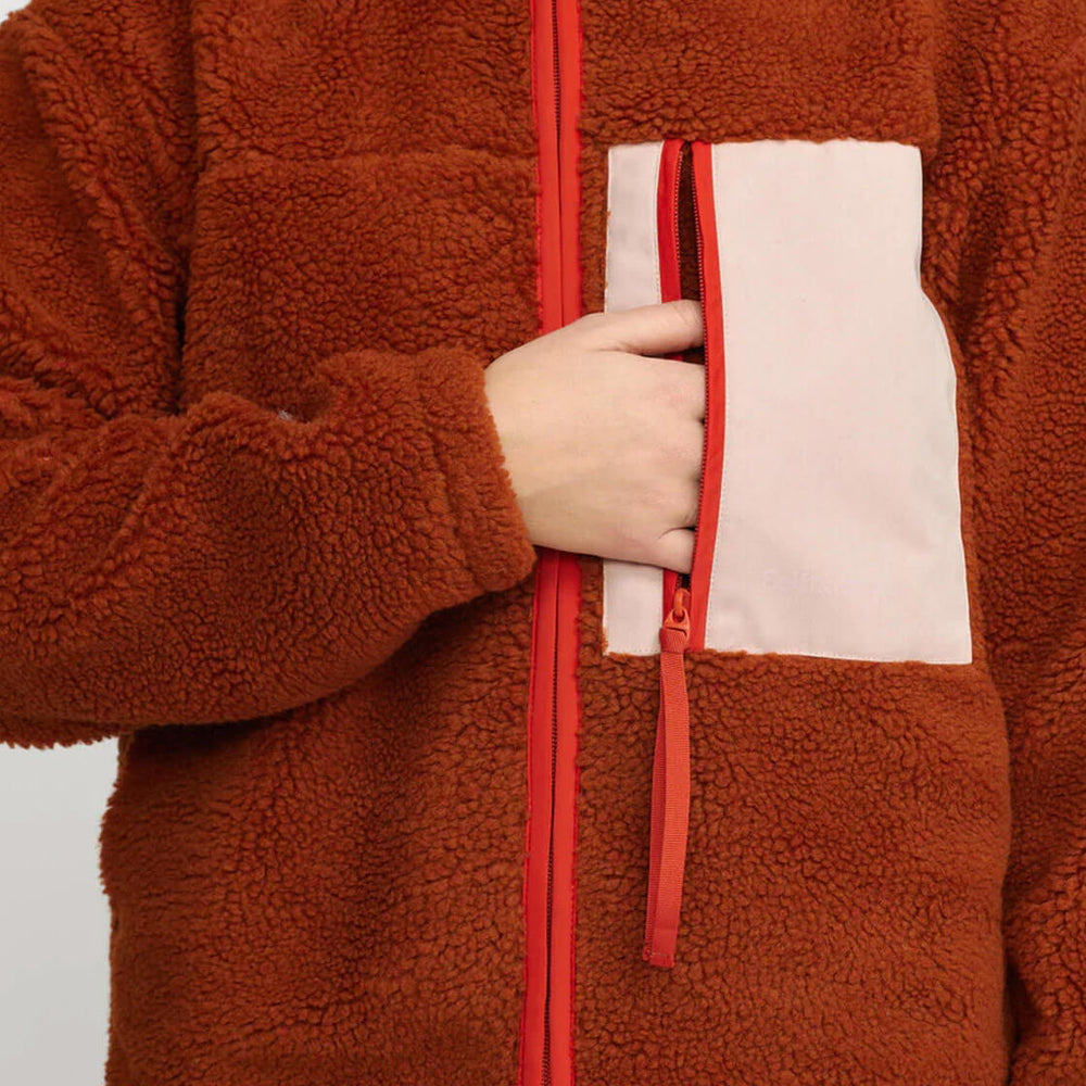 
                      
                        Selfhood W Jacket Teddy Pocket red rust
                      
                    