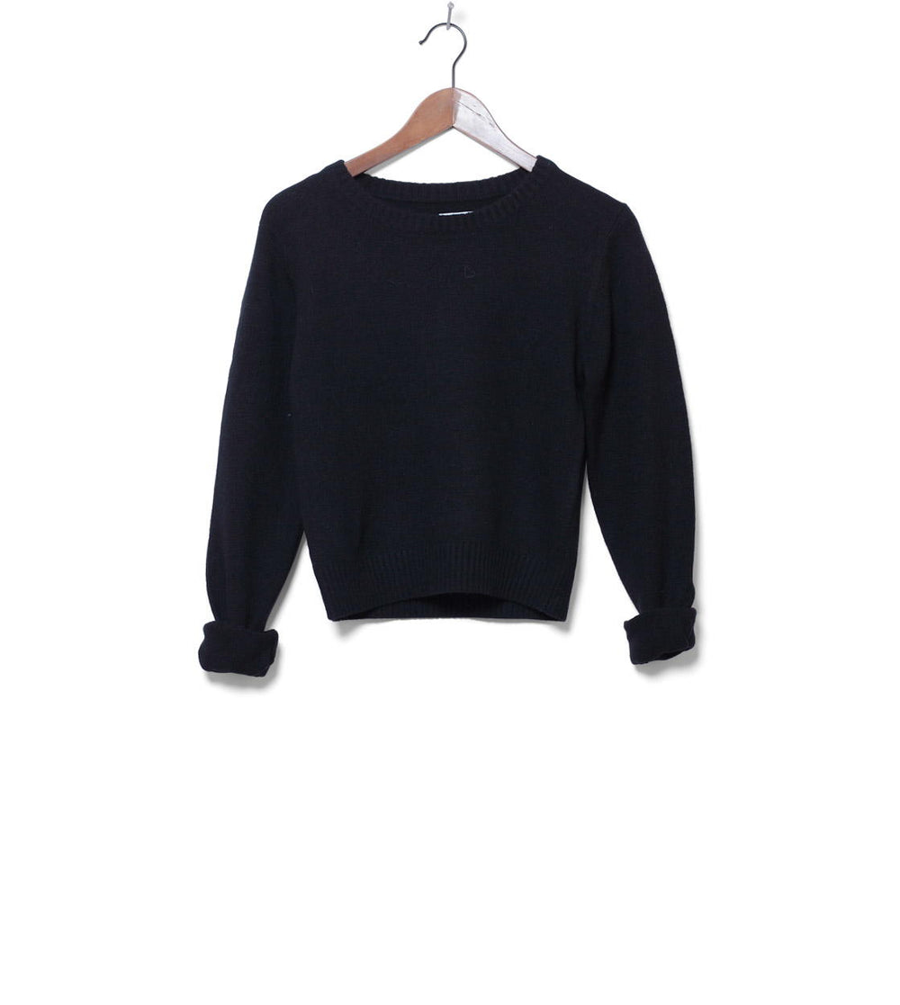 Selfhood W Knit Pullover 66001 black