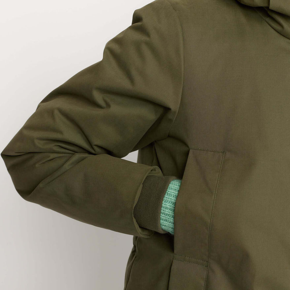 
                      
                        Selfhood W Parka 77340 Hooded green army
                      
                    