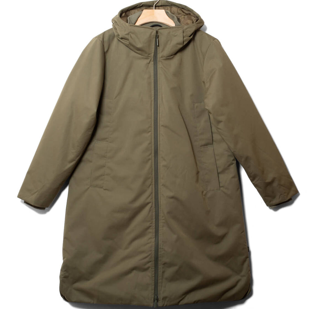 Selfhood W Parka 77340 Hooded green army