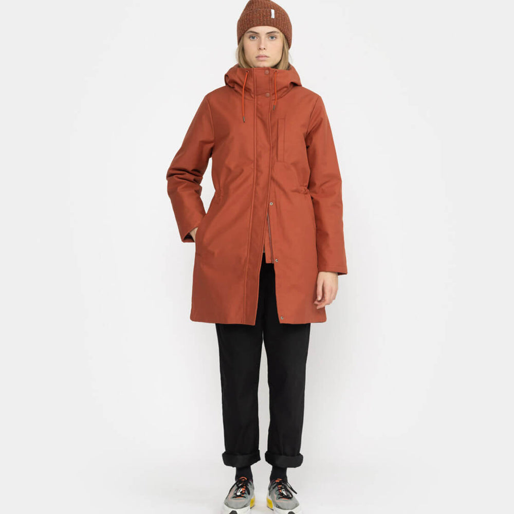 Selfhood W Winterjacket 77157 red dark