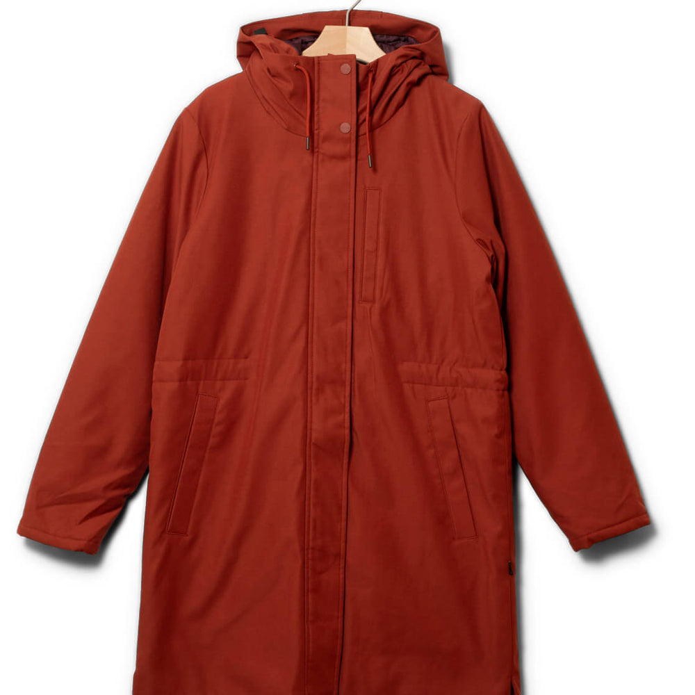 Selfhood W Winterjacket 77157 red dark