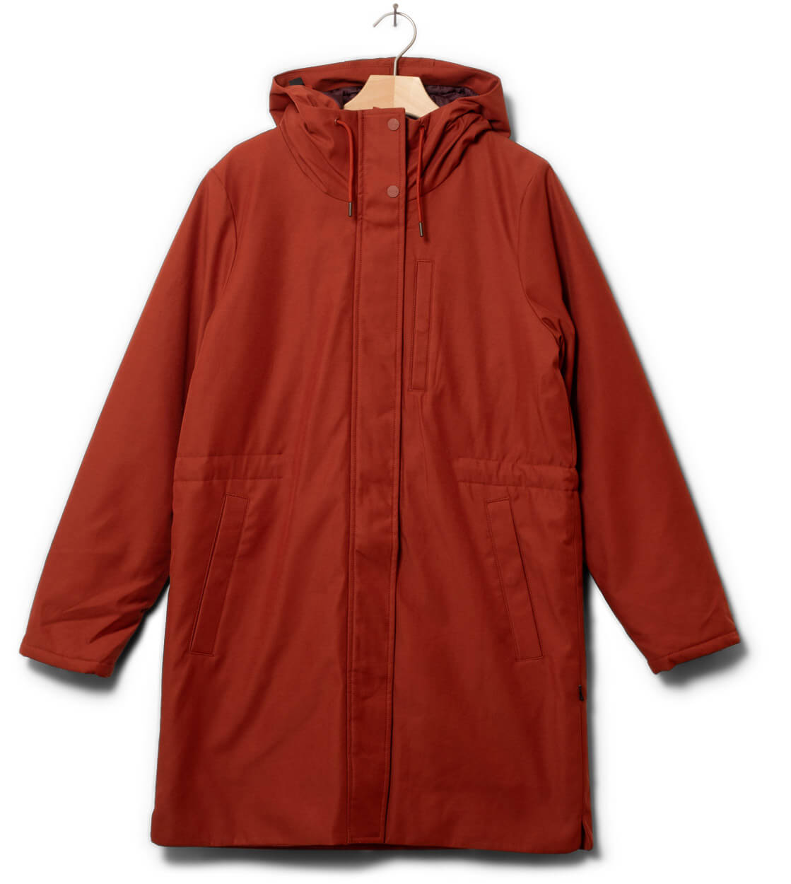 Selfhood W Winterjacket 77157 red dark