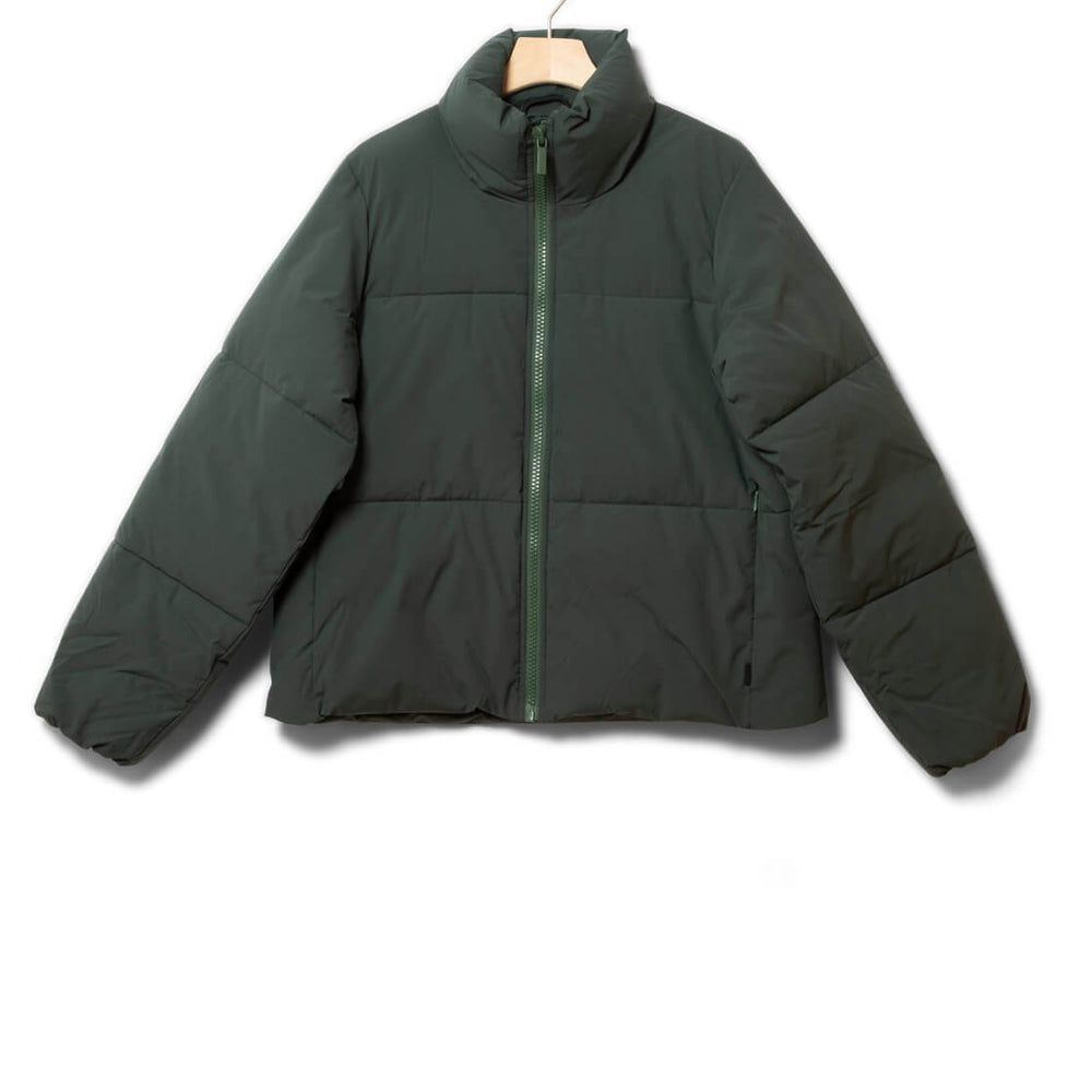 Selfhood W Winterjacket 77293 green dark