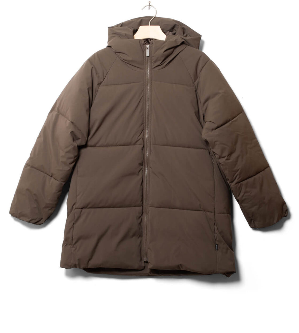 Selfhood W Winterjacket 77294 brown dark
