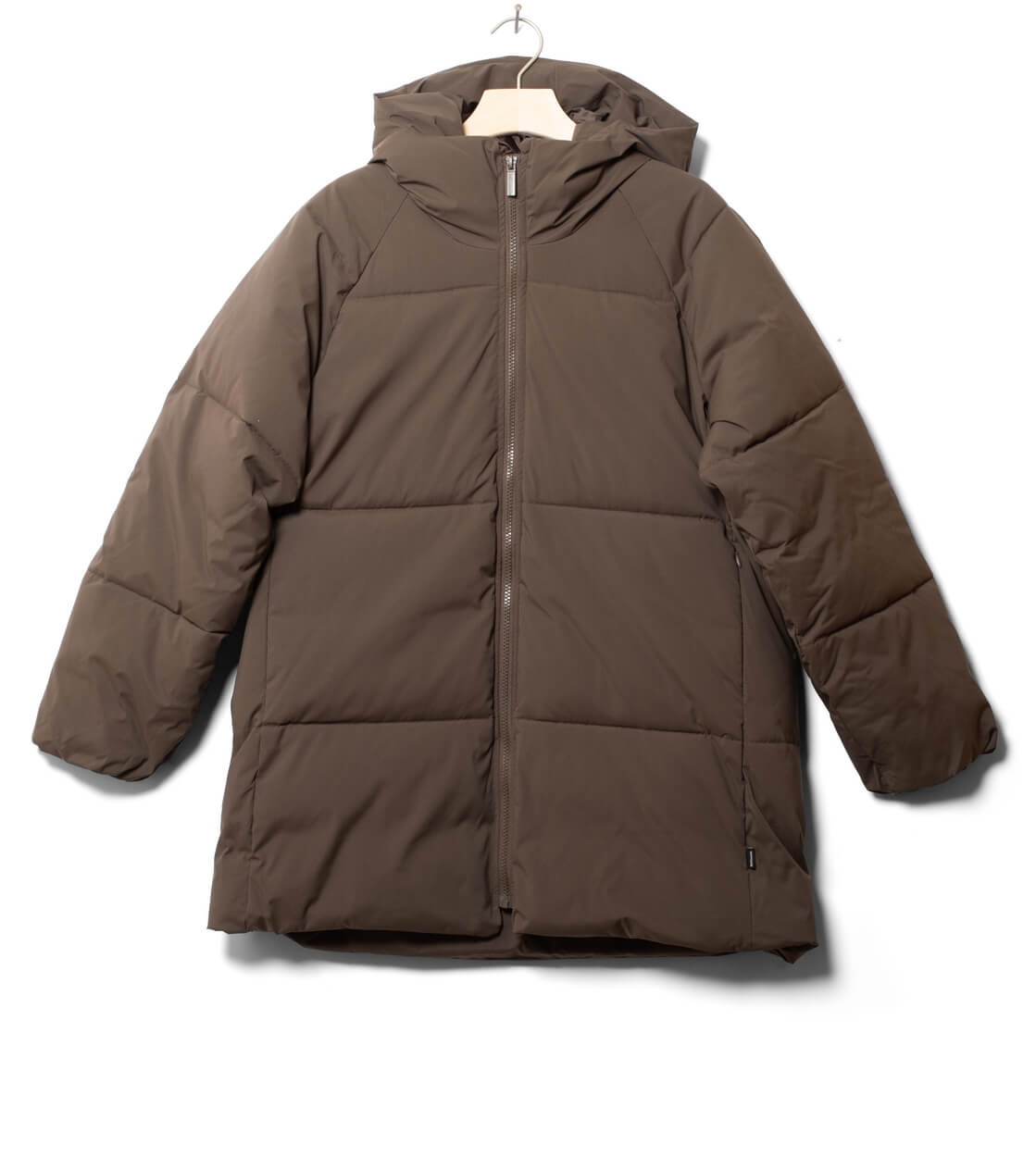 Selfhood W Winterjacket 77294 brown dark