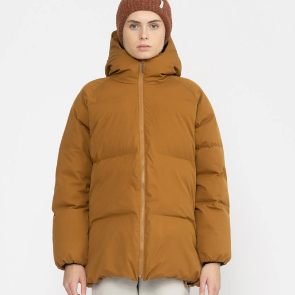 Selfhood W Winterjacket 77294 brown light