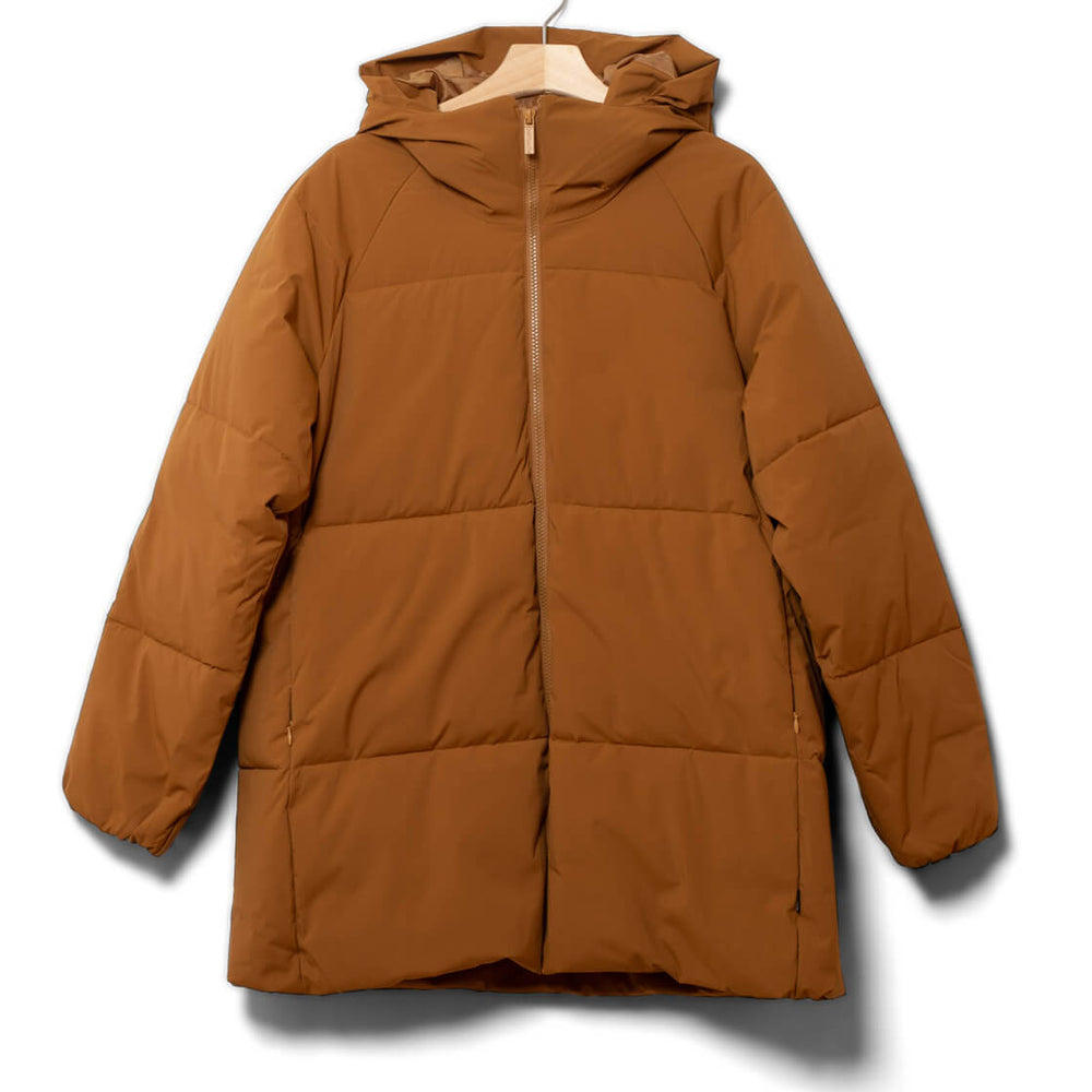 Selfhood W Winterjacket 77294 brown light