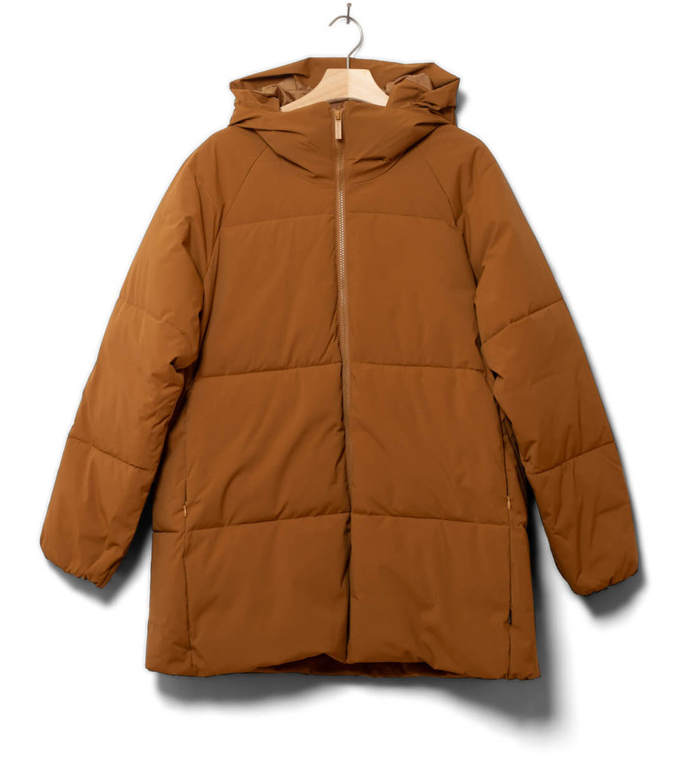 Selfhood W Winterjacket 77294 brown light