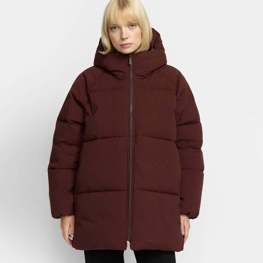 Selfhood W Winterjacket 77294 red burgundy