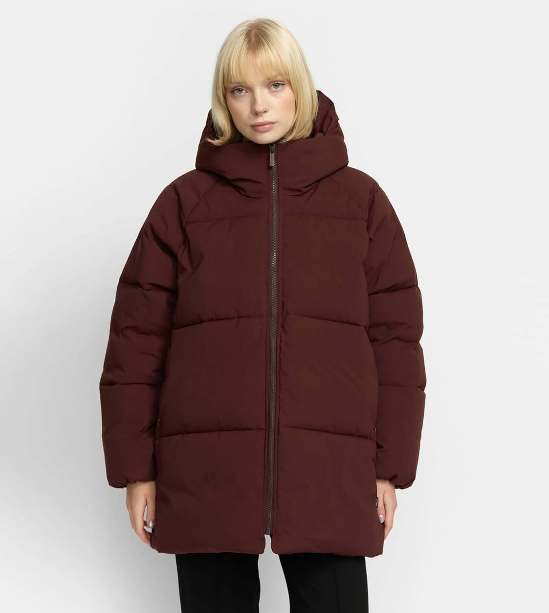 Selfhood W Winterjacket 77294 red burgundy