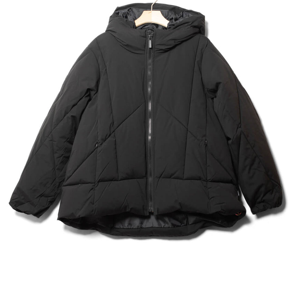 Selfhood W Winterjacket 77305 Hooded Puffer black