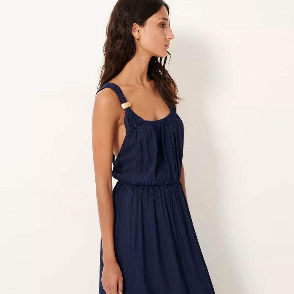 
                      
                        Sessun W Dress Helene blue de chine
                      
                    