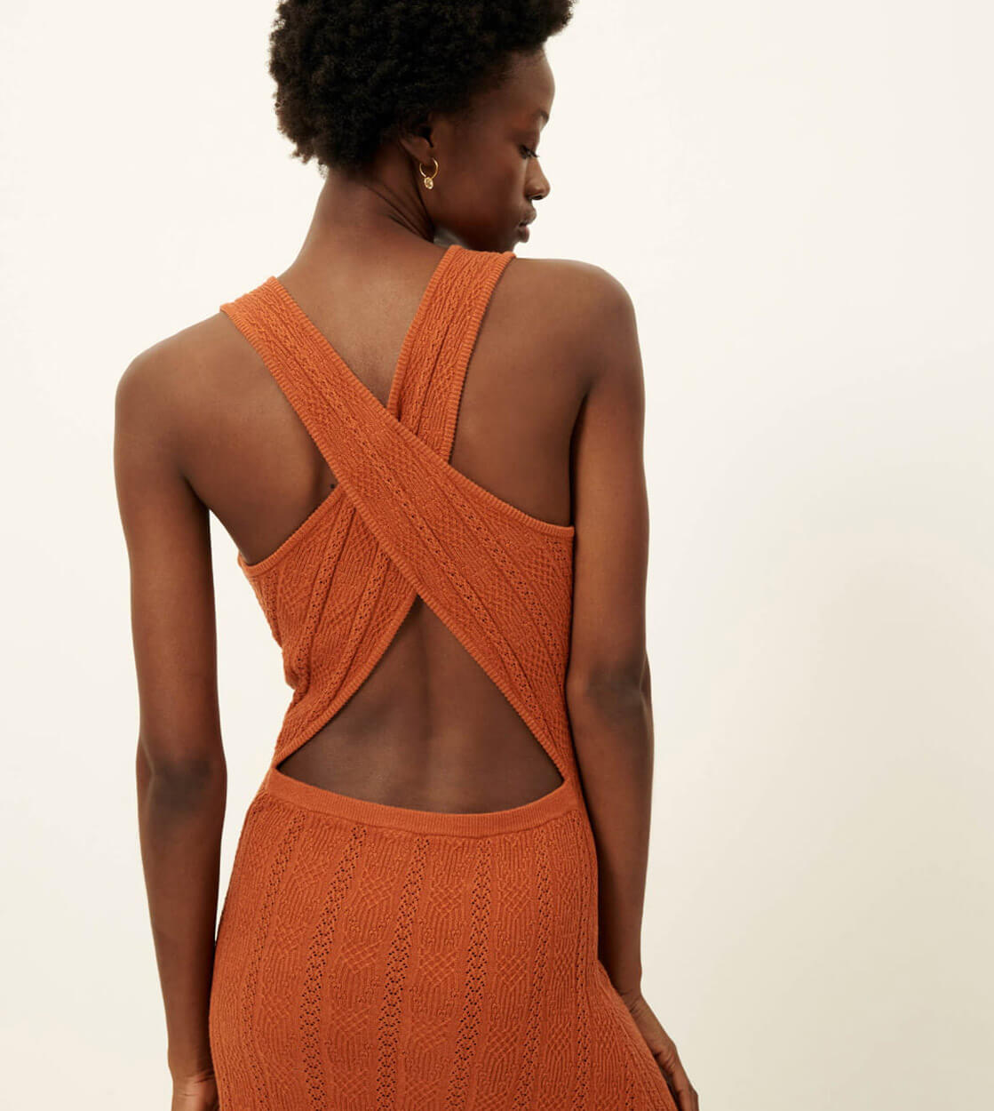 Sessun W Dress Ischia brown colorado