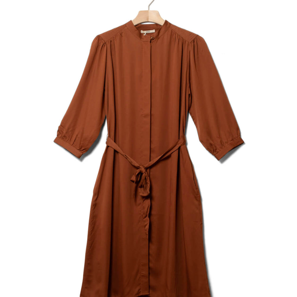 Sessun W Dress Loveleen brown sienna blush