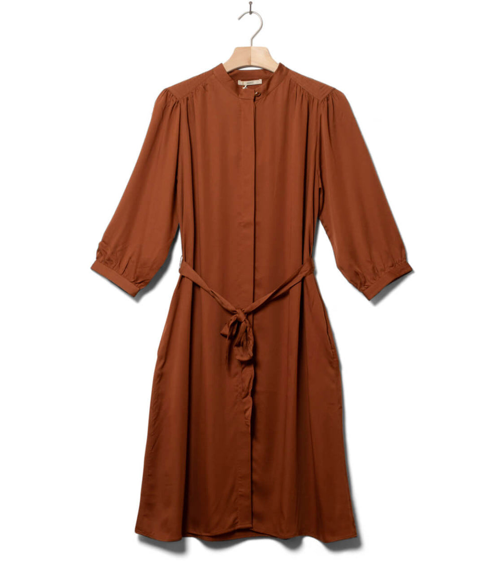 Sessun W Dress Loveleen brown sienna blush