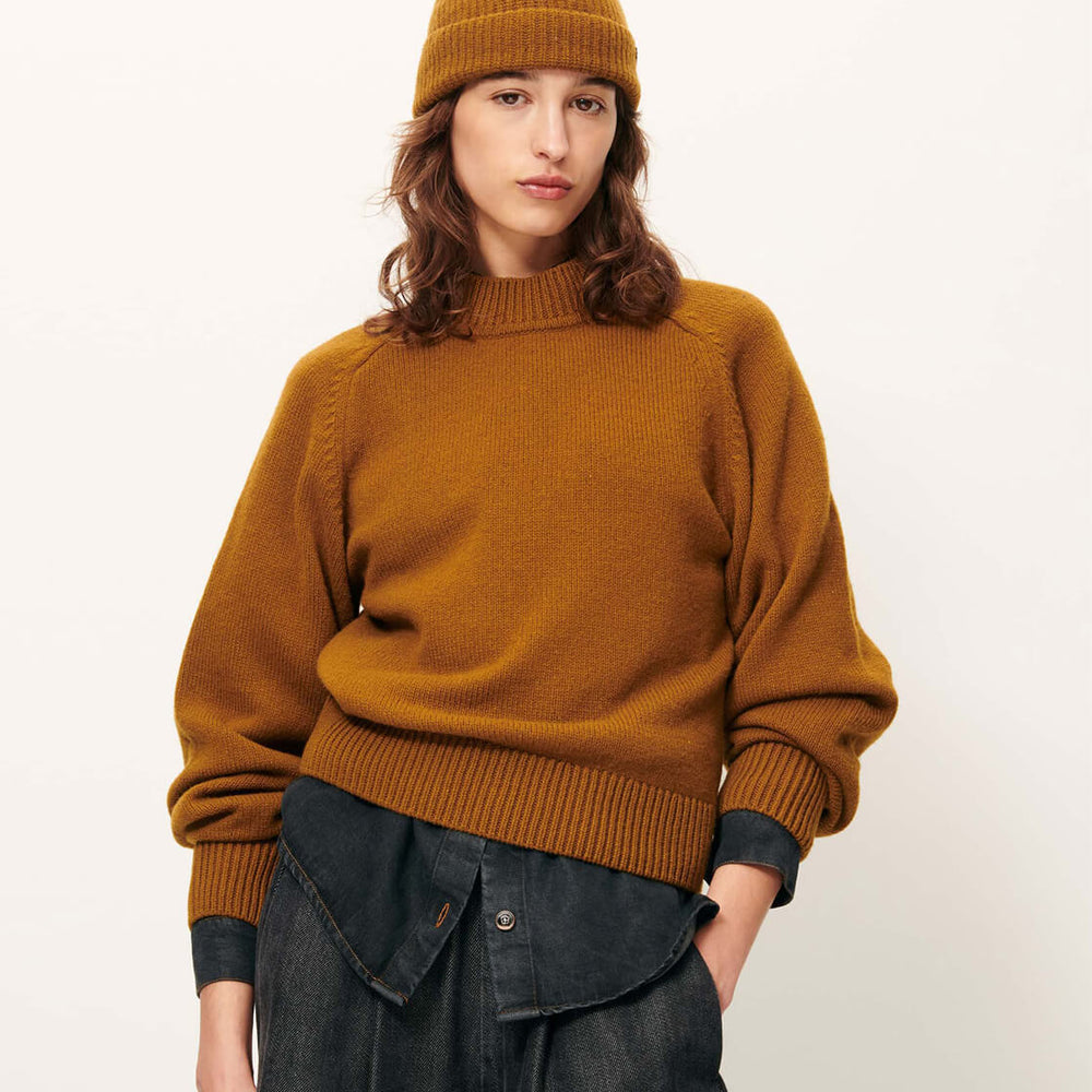 Sessun W Knit Dalan brown bronze