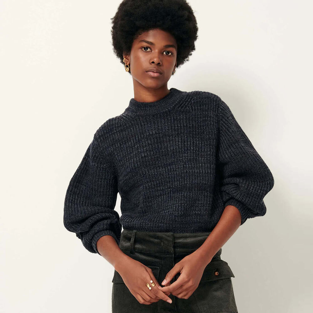 Sessun W Knit Wadden blue misty green