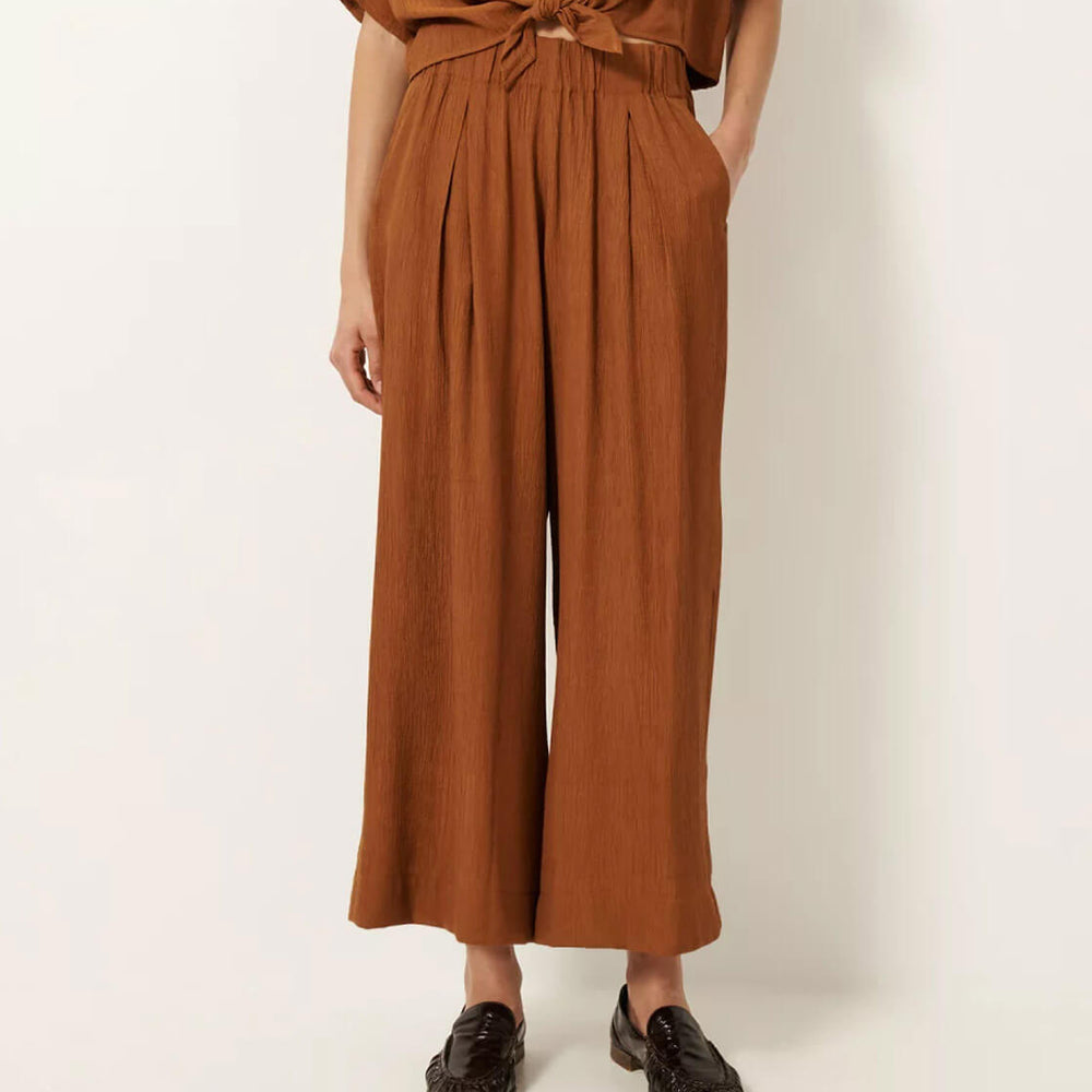 Sessun W Pants Isla Minima brown caramel
