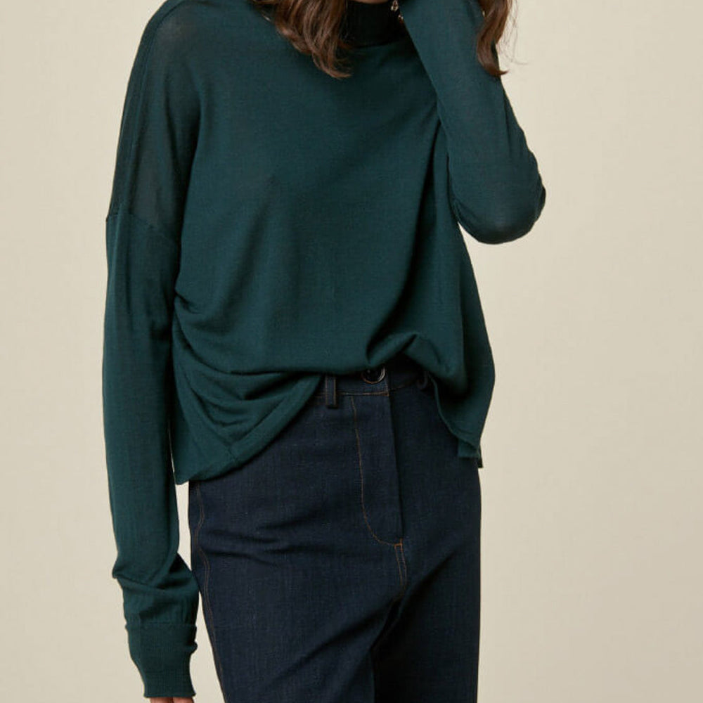 
                      
                        Sessun W Pullover Massa green english tea
                      
                    