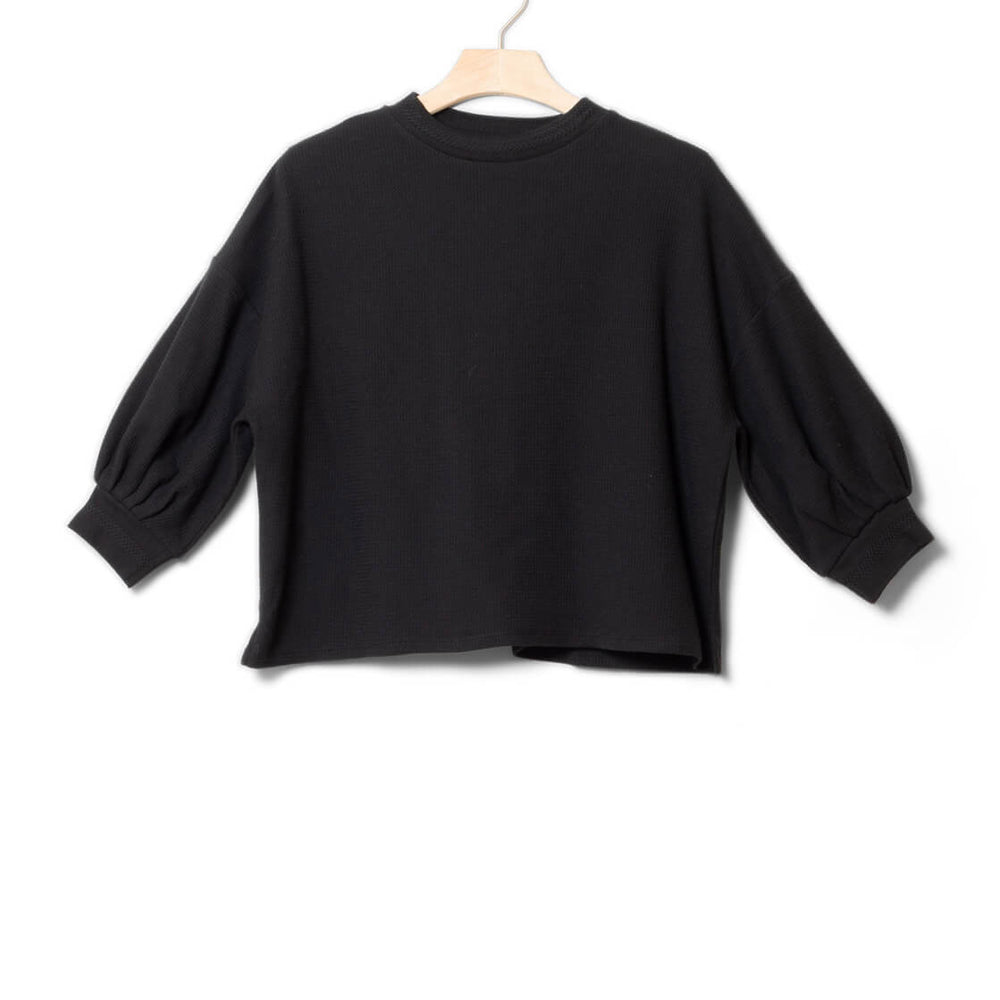 Sessun W Pullover Tamarillo black phantom