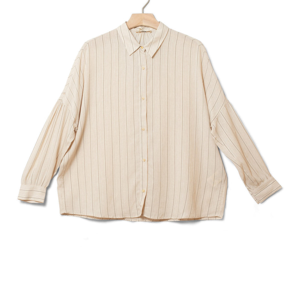 Sessun W Shirt Botan beige sandblack