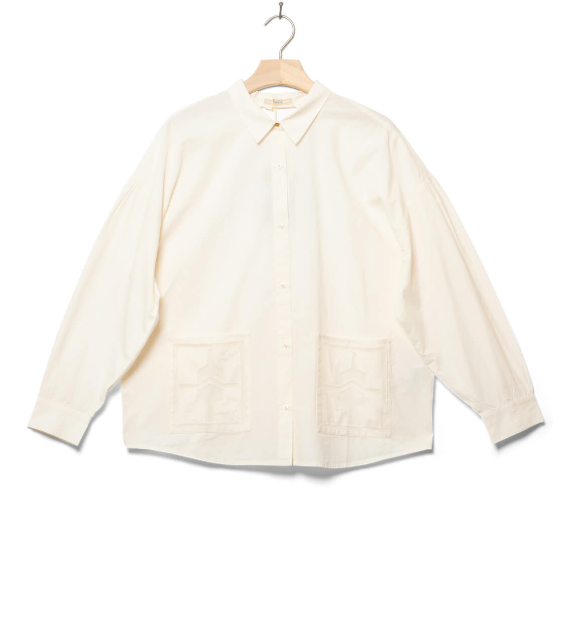 Sessun W Shirt Flores Back Cut-Out beige fleur de sel