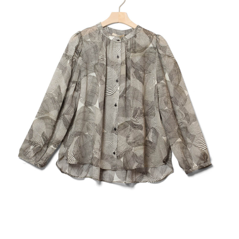 Sessun W Shirt Salva Silk white voluta