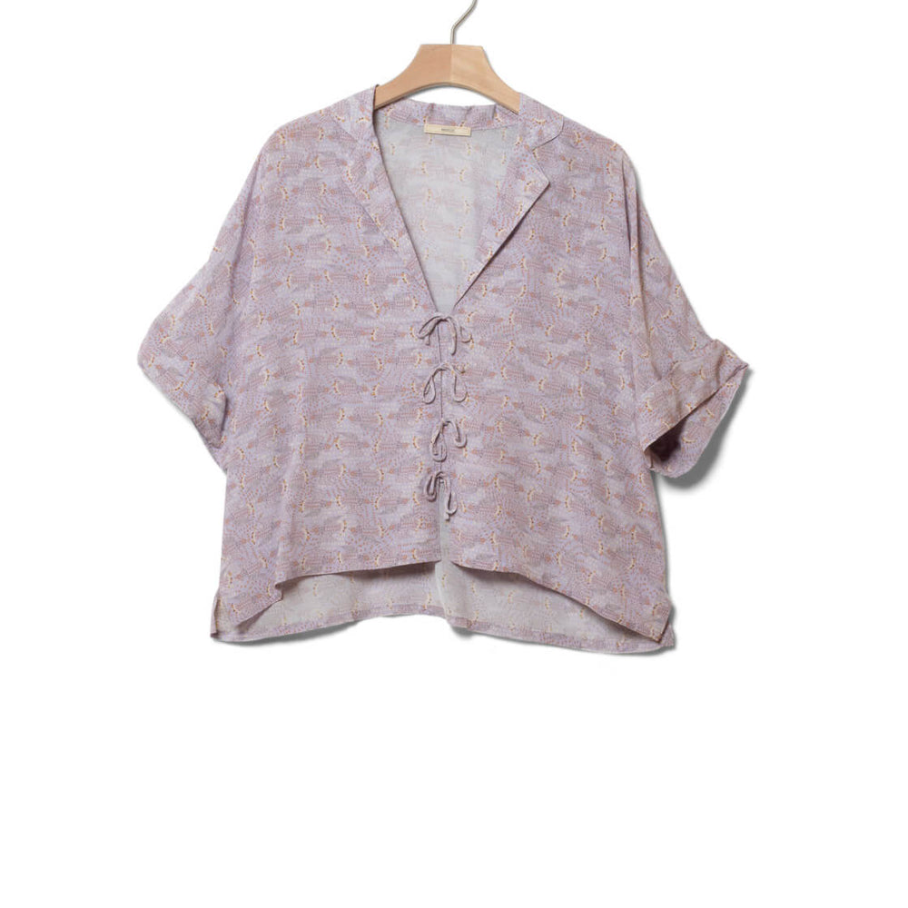 Sessun W Shirt Yojoki purple madari