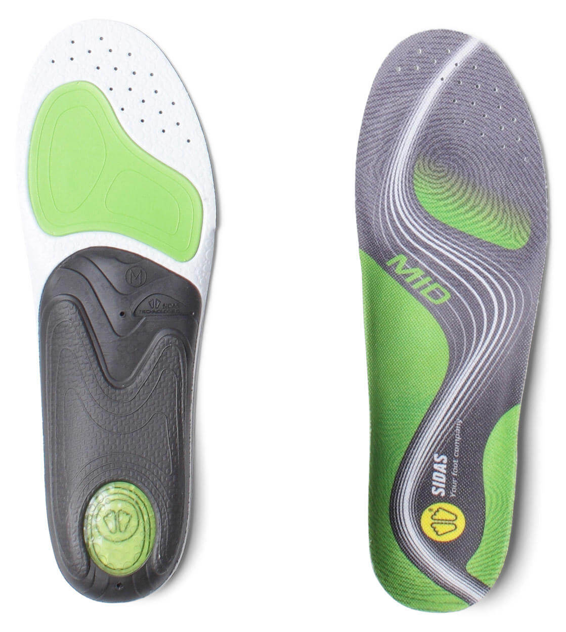 Sidas Insole 3-Feet Mid Activ green/grey