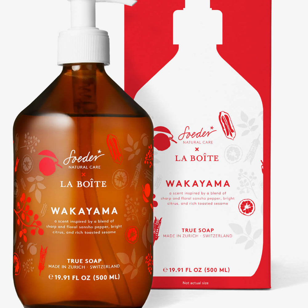 
                      
                        Soeder Naturseife Wakayama La Boite Edition500ml
                      
                    