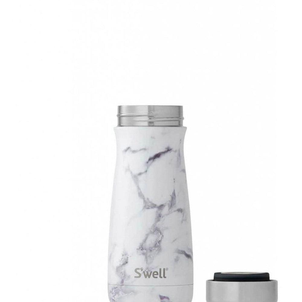 
                      
                        Swell Bottle Traveler MD grey elements white marble
                      
                    