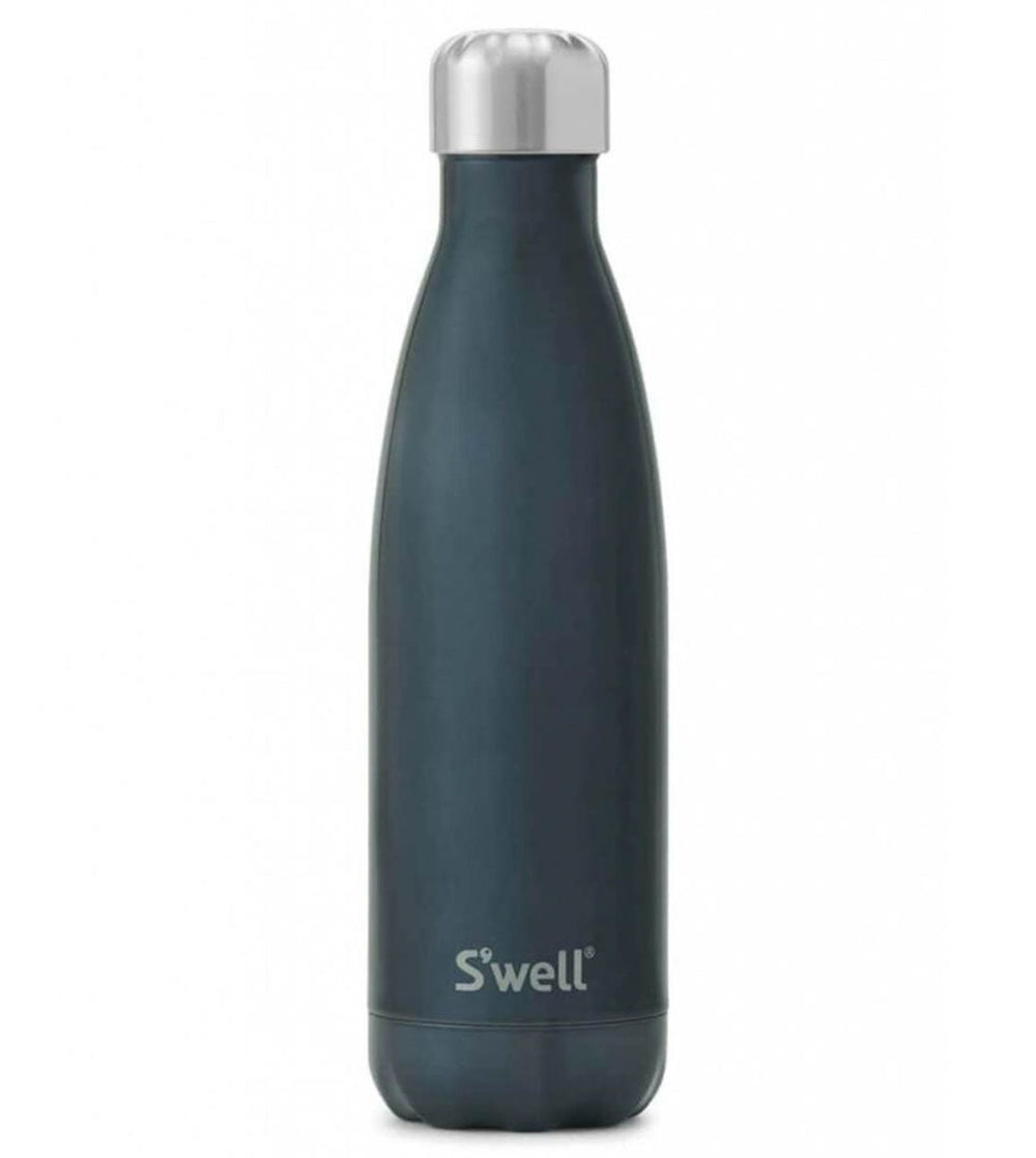 Swell Water Bottle LG blue shimmer suede