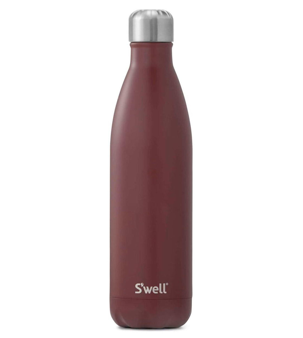 Swell Water Bottle LG red satin bordeaux
