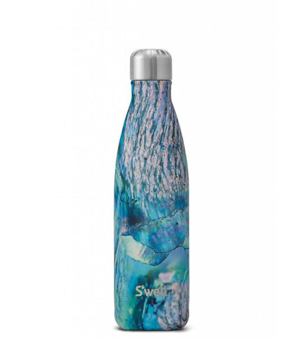 Swell Water Bottle MD blue paua