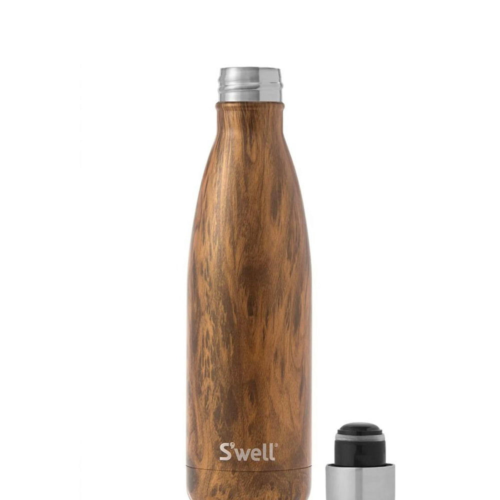 Swell Water Bottle MD brown teakwood