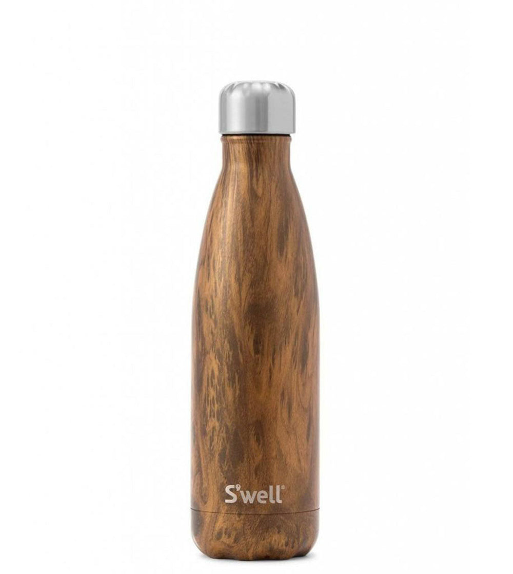 Swell Water Bottle MD brown teakwood