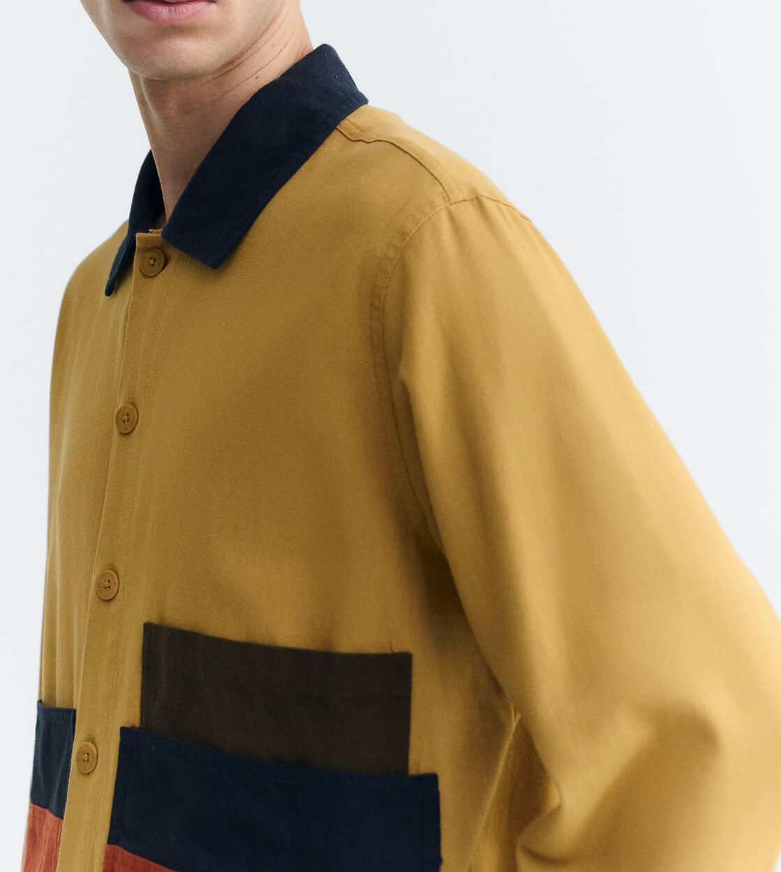 Thinking Mu Jacket Rupert beige multicolor