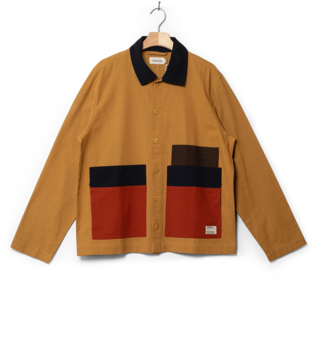 Thinking Mu Jacket Rupert beige multicolor