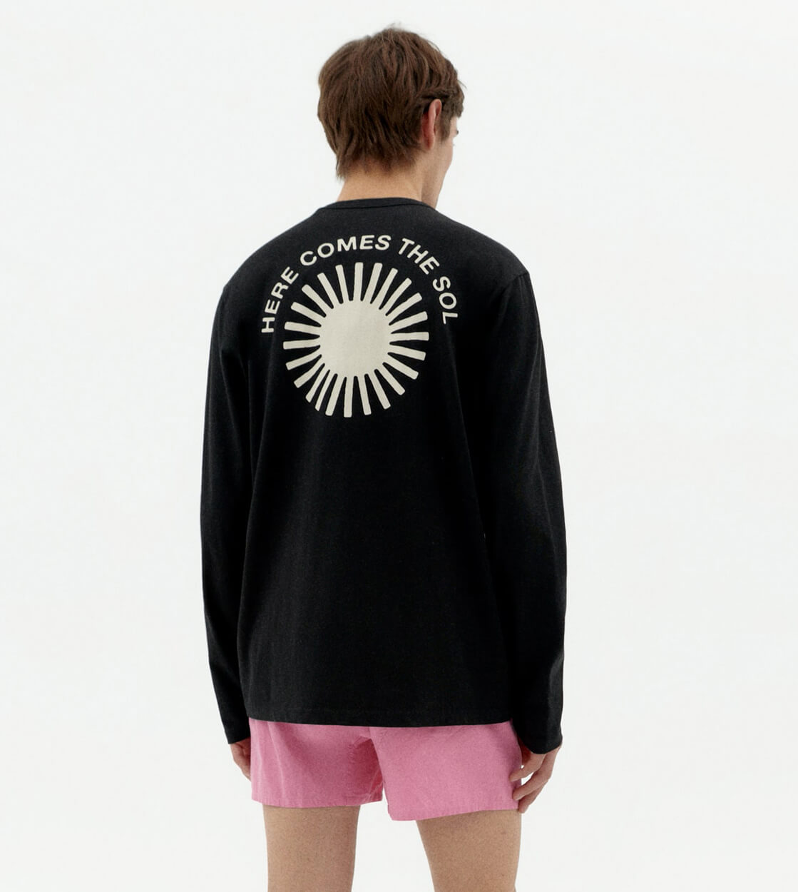 Thinking Mu Longsleeve Emilio black retro sol